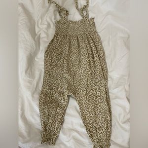 Rylee+cru 2/3 jumpsuit in marigold.